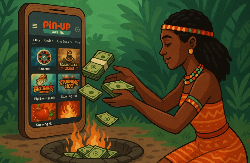 Payment options in PinUp casino app Kenya including M-Pesa, Airtel Money, bank cards, and e-wallets